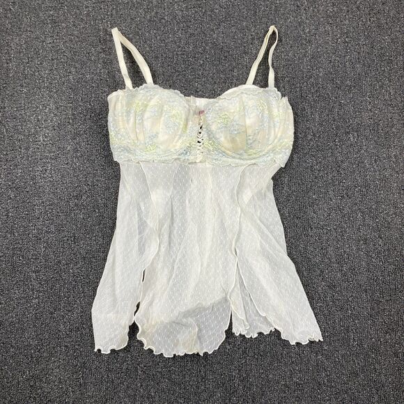 VTG Victoria's Secret Top Bustier Sexy Little Things Intimate Size 36C - Picture 1 of 5